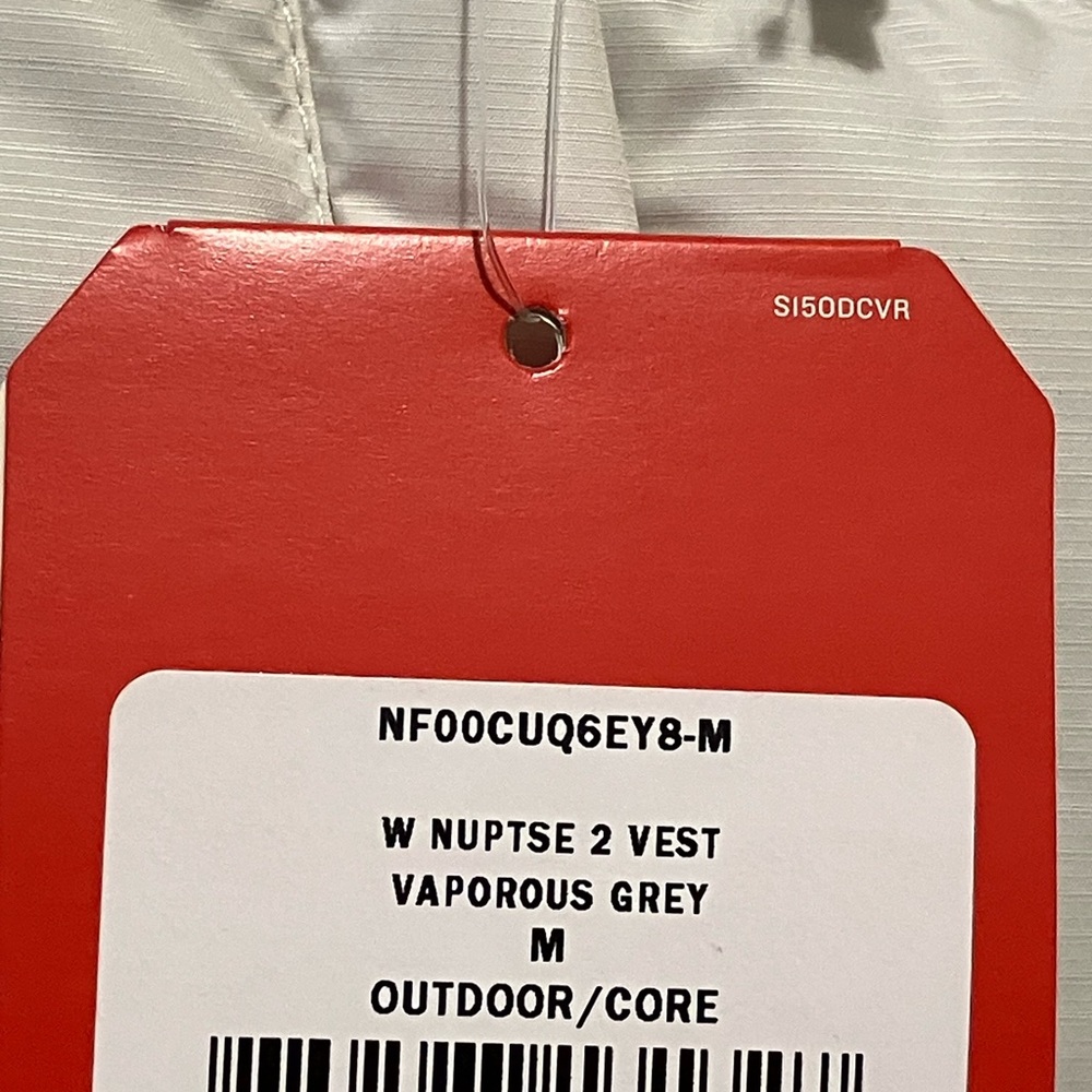 NWT The North Face Ladies Nuptse 2 700 Goose Down Puffer Vest Vaporous Gray - Picture 3 of 4